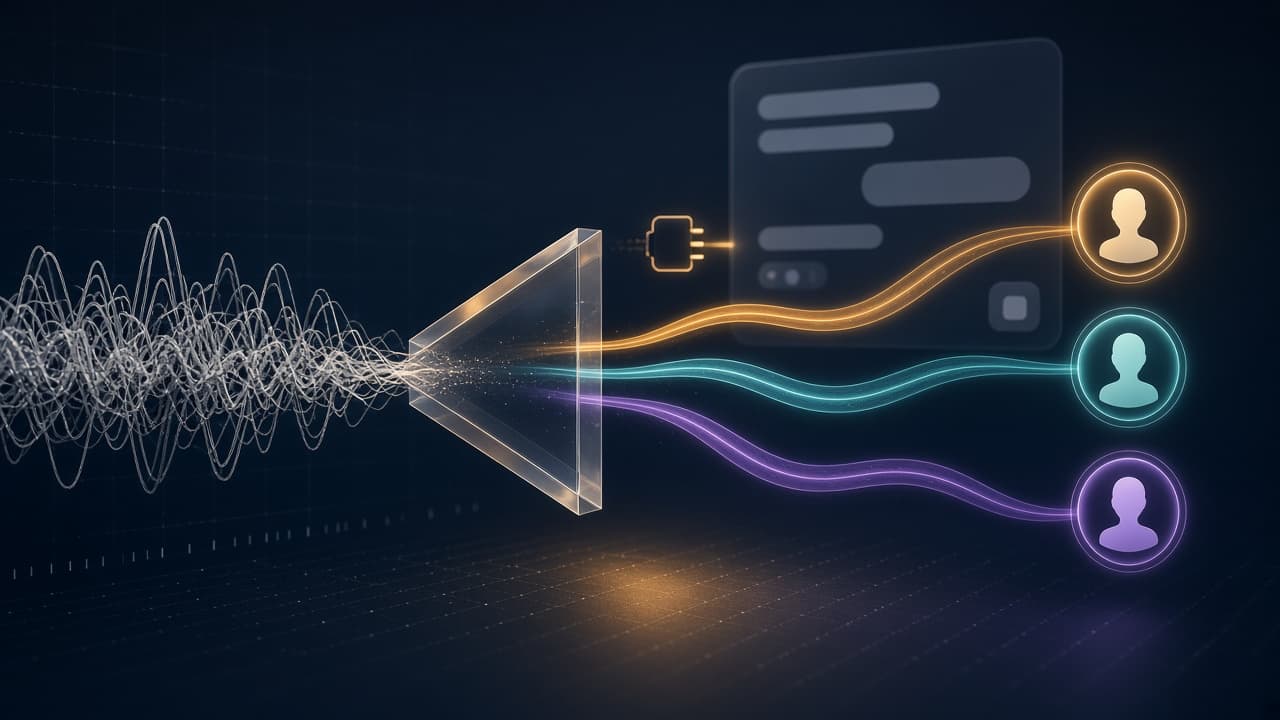 Turn a call recording into action items from Claude